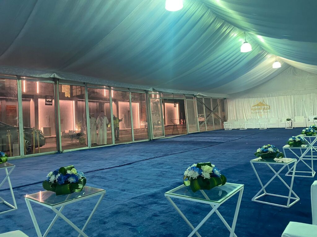 خيمة حفل شركة سنوي بواسطة مؤسسة الخيام العصرية