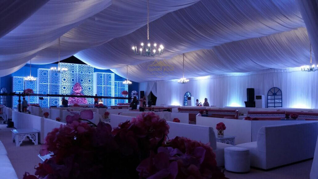 تنسيق خيمة زواج VIP