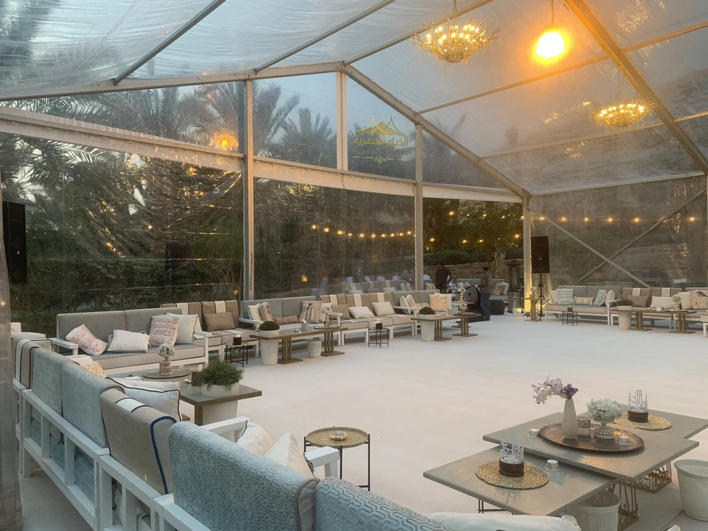 Clear Tent خيمة شفافة