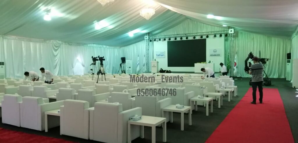 خيمة مسرح احتفال شركة